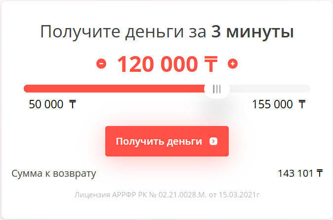Кредитный калькулятор